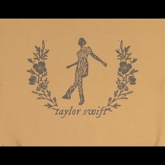 COPY - taylor swift still on that tightrope yellow gold folklore pullover sweat… - Picture 8 of 16